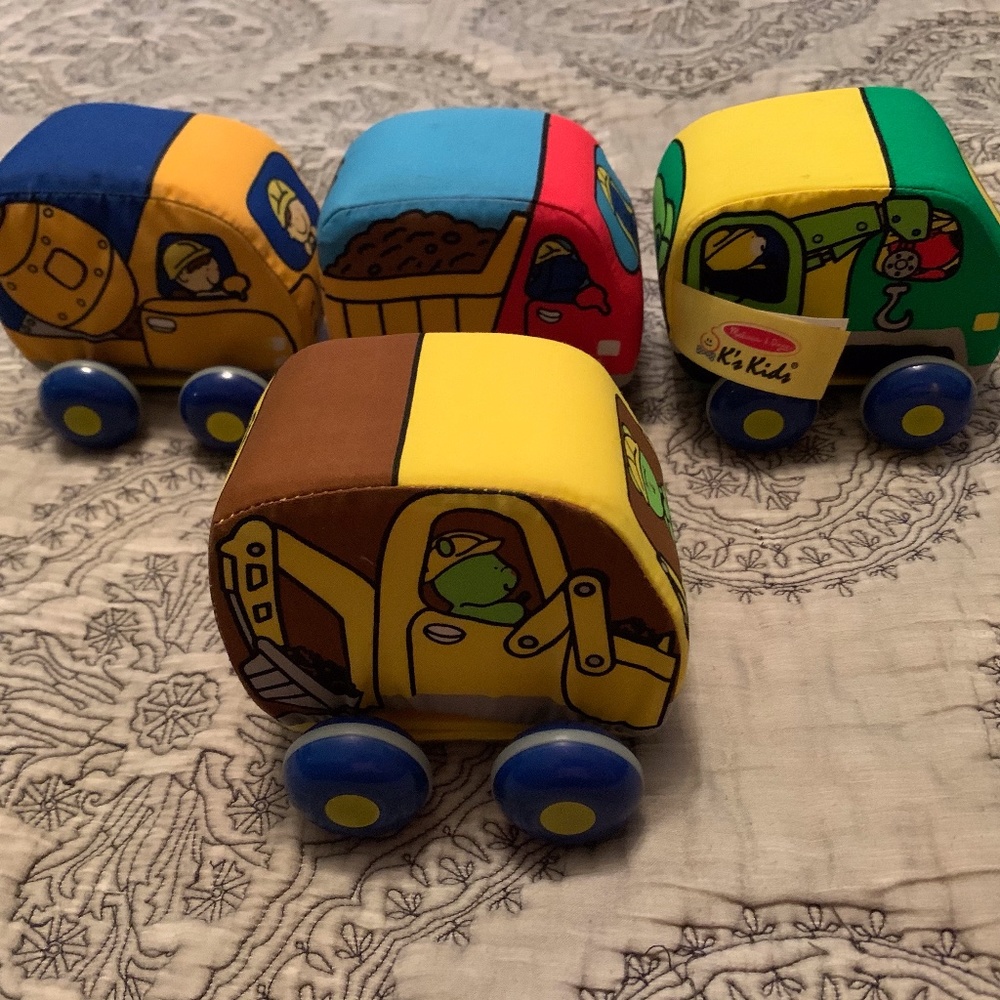 COPY - Melissa & Doug Set of 4 Soft Cars